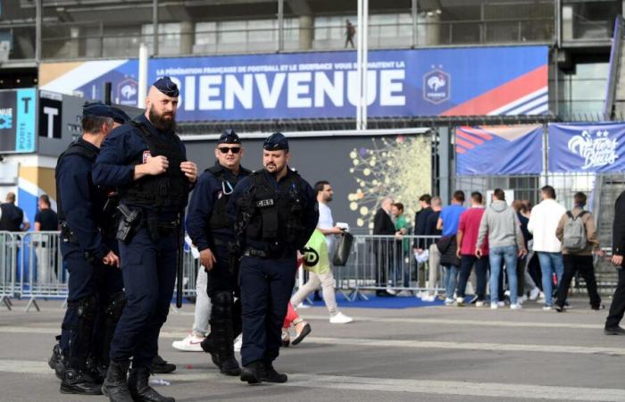 un parking prévu pour les quelques supporters israéliens