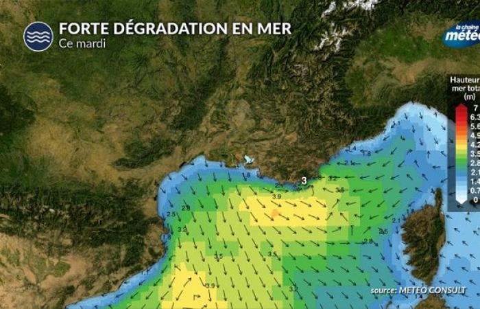 Attention aux fortes tempêtes en Provence-Alpes-Côte d’Azur ce mardi