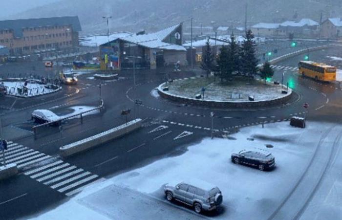 images du retour de la neige, des Pyrénées aux Alpes en passant par l’Aveyron