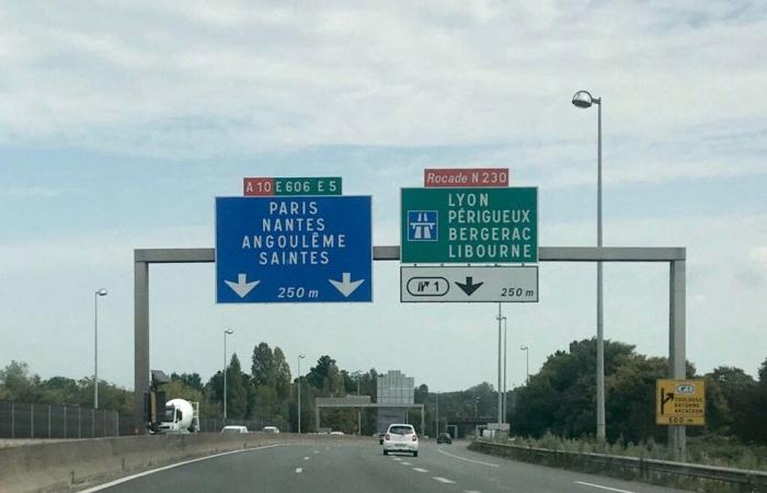 l’autoroute A10 fermée plusieurs nuits pour travaux près de Bordeaux