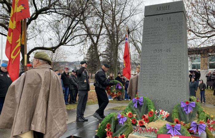 Cérémonies du jour du Souvenir à Beauceville et à Saint-Georges : des militaires atteints du syndrome post-traumatique