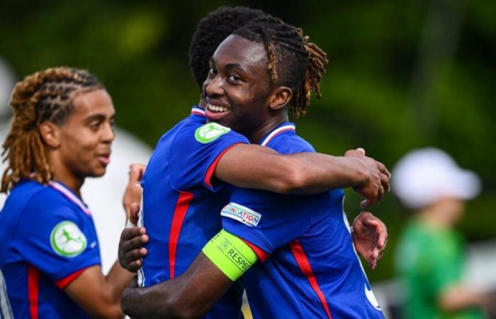 Le milieu de terrain du Stade de Reims Valentin Atangana a été appelé pour la première fois par l’équipe de France Espoirs.