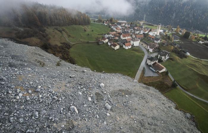 Le village grison de Brienz doit être évacué d’ici dimanche après-midi