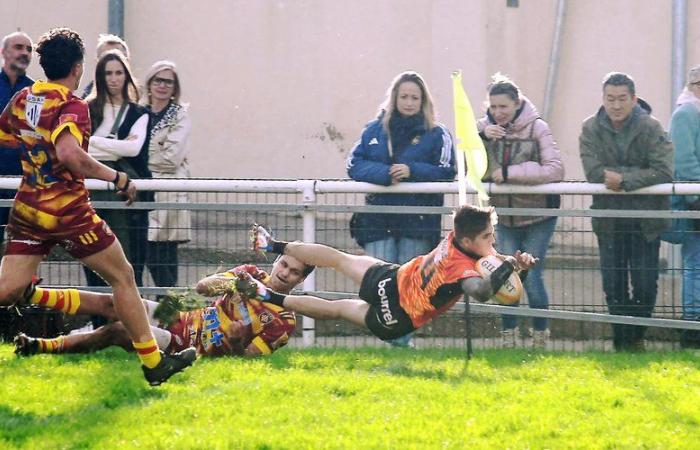 les Crabos du Narbonnais Racing club affrontent Perpignan