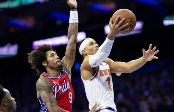 NBA : New York Knicks contre Philadelphie 76ers