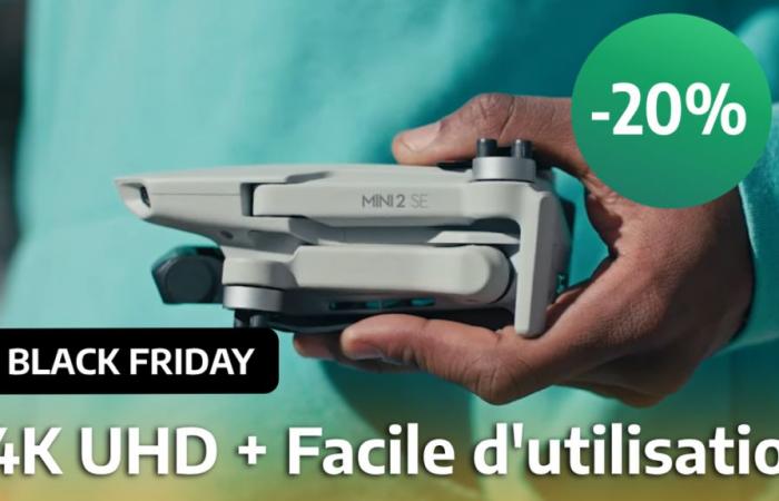 Pour le Black Friday, ce drone DJI qui filme en 4K est en promotion à -20% !