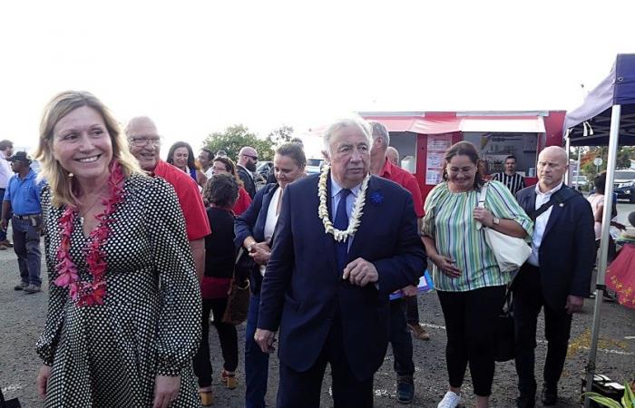 [Direct] Yaël Braun-Pivet est présentement en visite au Camp-Est