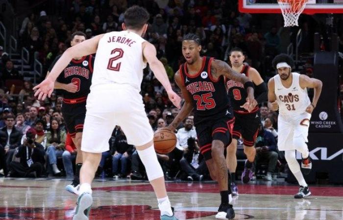 Cleveland Cavaliers 119, Chicago Bulls 113 au United Center – Chicago Tribune