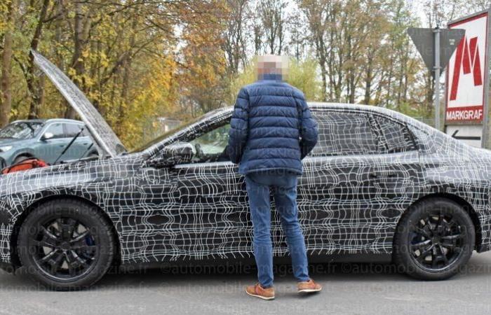 Voici la première apparition de la future BMW Série 3 électrique !