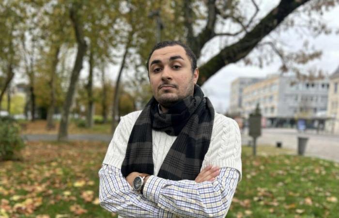 Farouk Raphaël Sandassi, 25 ans et candidat dans la première circonscription des Ardennes