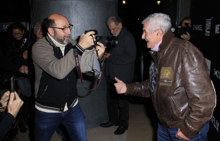 Retrouvailles entre Kad Merad et Claude Lelouch, à l’avant-première de “Enfin”