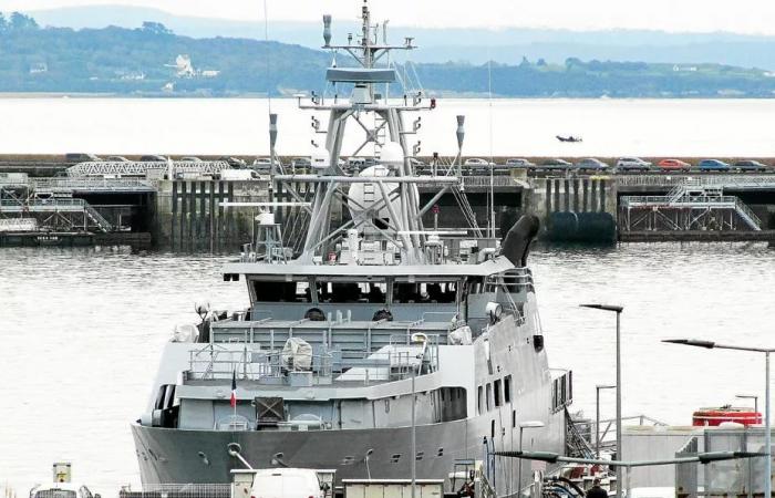 Le patrouilleur d’outre-mer (POM) Auguste Techer a rejoint Brest avant de partir pour la Réunion