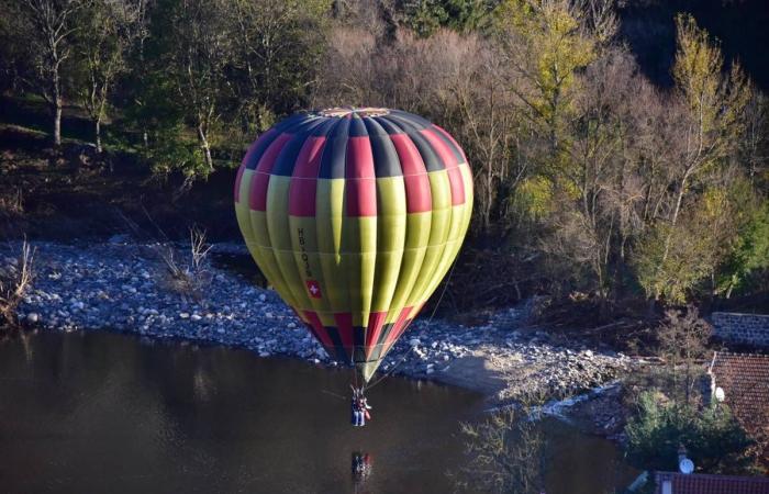 ce pilote de montgolfière émerveillé par son survol de la Haute-Loire