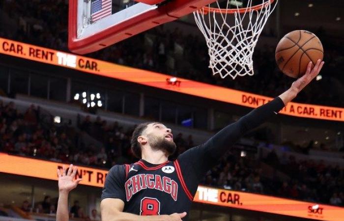 Cleveland Cavaliers 119, Chicago Bulls 113 au United Center – Chicago Tribune