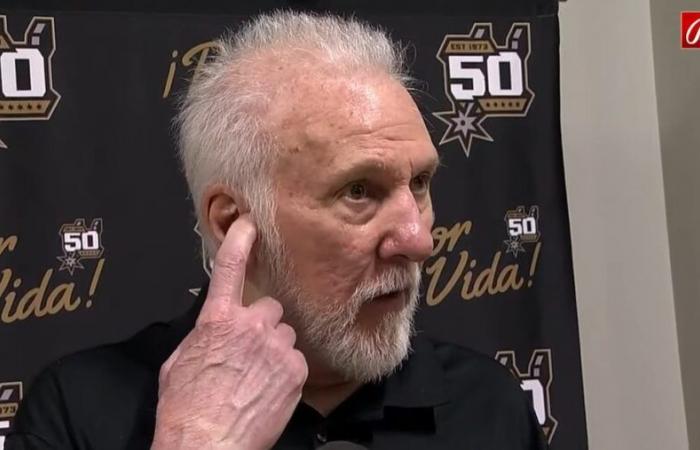 Gregg Popovich se remet d’un (léger) accident vasculaire cérébral