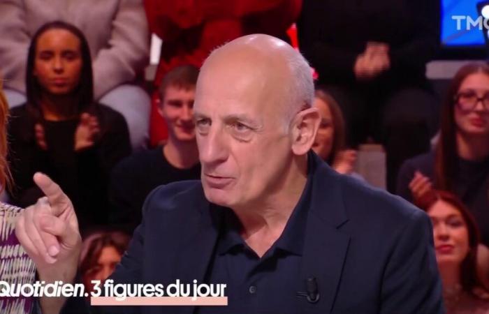 Jean-Michel Aphatie hors de lui dans Quotidien, un député en ligne de mire