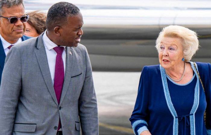 La princesse Beatrix a débarqué à Saint-Martin et entame son voyage annuel aux Caraïbes