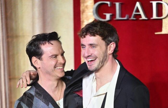 Paul Mescal, Connie Nielsen et Denzel Washington ont foulé le tapis rouge lors de la première royale de Londres de “Gladiator II” — photos