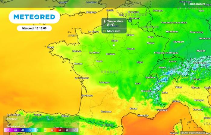 la baisse des températures se poursuit cet après-midi en France ! La chute va-t-elle continuer ?