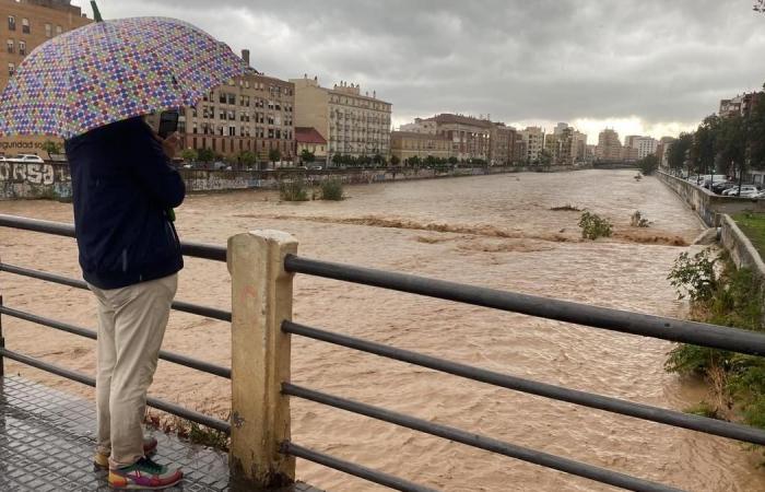 Images des inondations à Malaga par le nouveau DANA