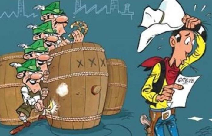 Lucky Luke dans les brumes de l’Amérique du Nord et de la bière