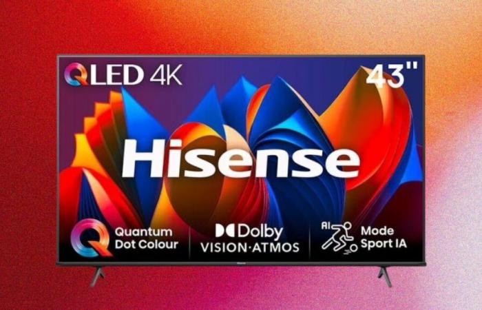 ce téléviseur 4K QLED bénéficie d’un prix particulièrement attractif