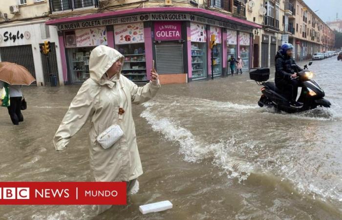 L’Espagne en alerte en raison d’un nouveau DANA qui provoque des inondations sur la côte méditerranéenne du pays