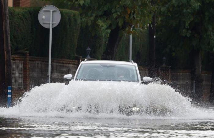 alerte rouge de l’AEMET à Malaga et Tarragone en raison de pluies intenses