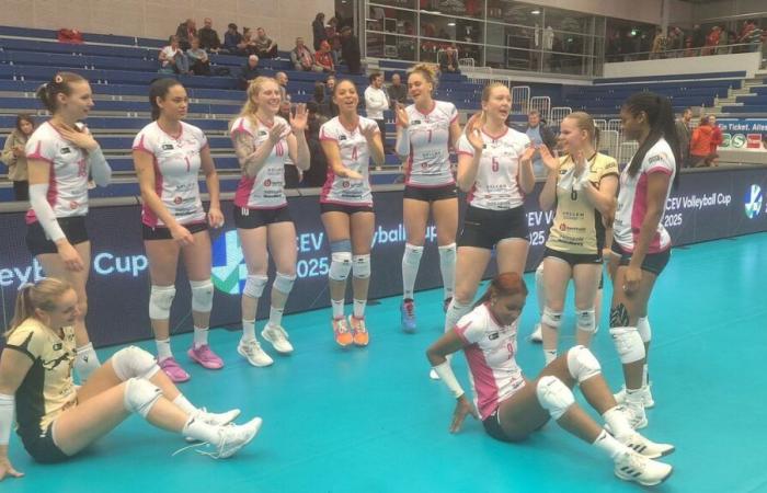 le VNVB bat Dresde (0-3) et se rendra à Maribor en huitièmes de finale de la Coupe CEV