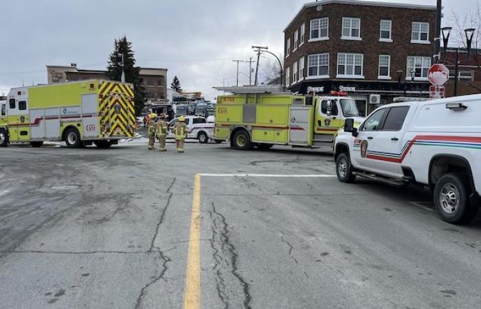 Une fuite de gaz paralyse le centre de Rouyn-Noranda