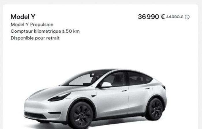 Proposées, les nouvelles Tesla Model Y sont à prix d’occasion !