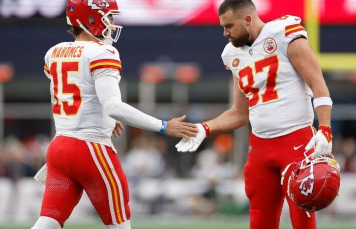 Mahomes et Kelce ont été volés