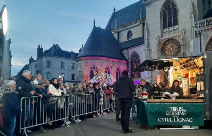 Le grand public du jour à La Ferté-Bernard pour l’émission Tous en Cuisine