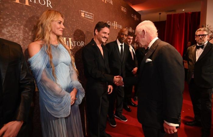 Paul Mescal, Connie Nielsen et Denzel Washington ont foulé le tapis rouge lors de la première royale de Londres de “Gladiator II” — photos