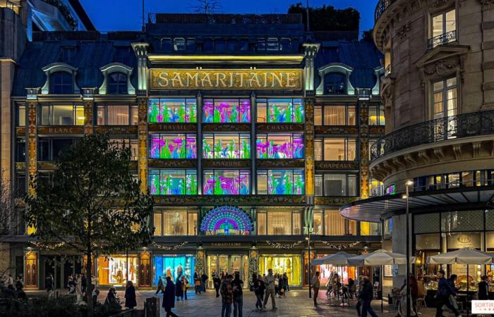 Noël 2024 à la Samaritaine : défilé et chocolat chaud pour l’inauguration ce soir !