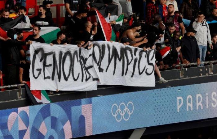 Dans quel contexte Israël a-t-il disputé ses matches lors du tournoi olympique de football ?