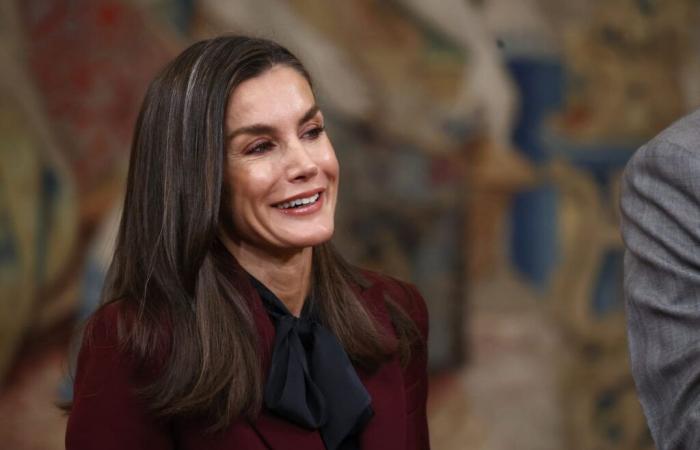 en version officielle, Letizia d’Espagne porte une paire de boucles d’oreilles très spéciale