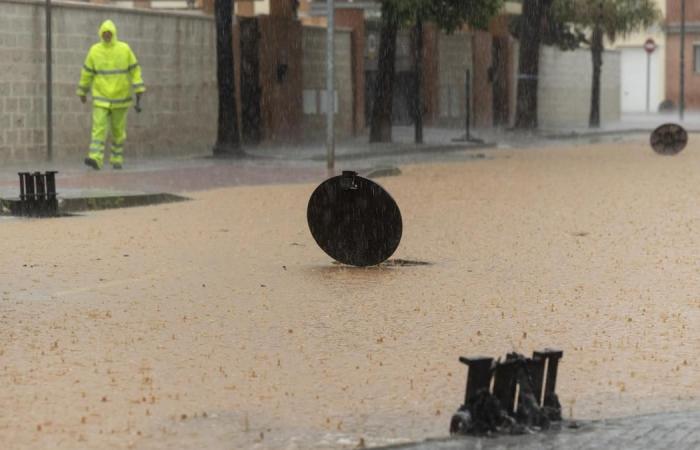 Images des inondations à Malaga par le nouveau DANA