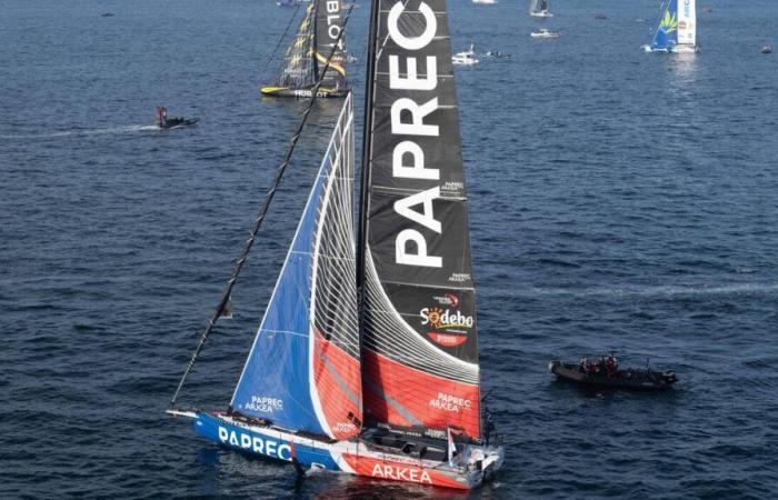 Yoann Richomme en tête d’une courte tête, suivez la 4ème journée de course en direct