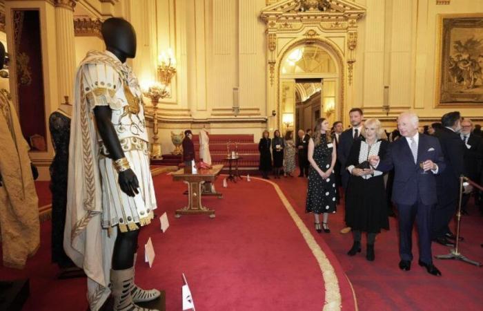 King célèbre l’industrie du cinéma et de la télévision au palais de Buckingham