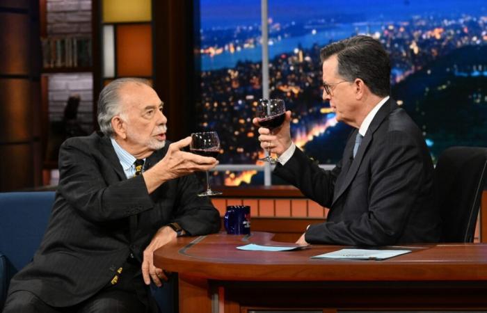 Francis Ford Coppola et Stephen Colbert se sont enfin assis pour parler de la mégalopole – des coups et tout