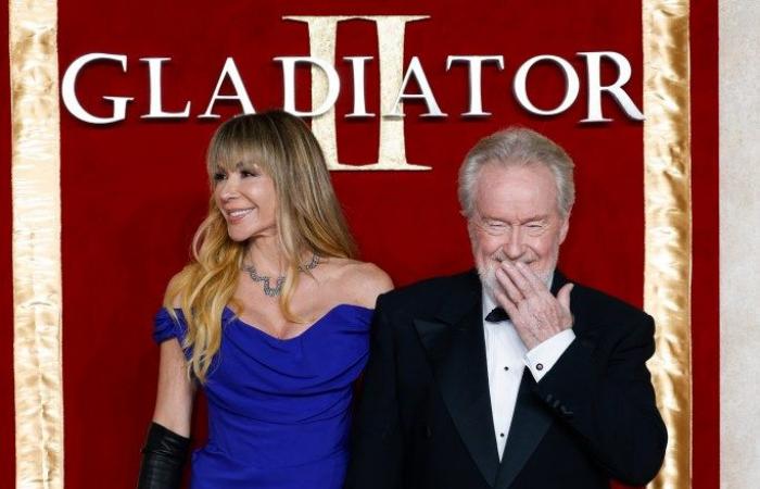 Paul Mescal, Connie Nielsen et Denzel Washington ont foulé le tapis rouge lors de la première royale de Londres de “Gladiator II” — photos