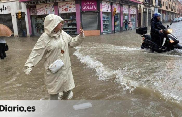 Images des inondations à Malaga par le nouveau DANA