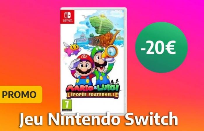 le nouveau Mario & Luigi The Fraternal Epic est au meilleur prix avec cette offre