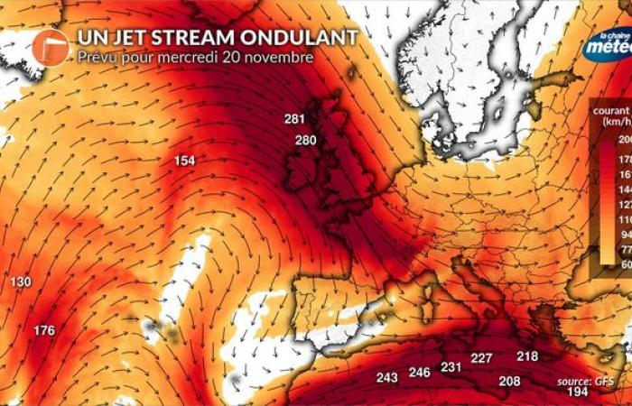 risque de mauvais temps après 15 jours de calme