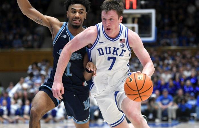 Cooper Flagg et deux autres stars du basket-ball Duke dans le top 8 de la simulation ESPN NBA