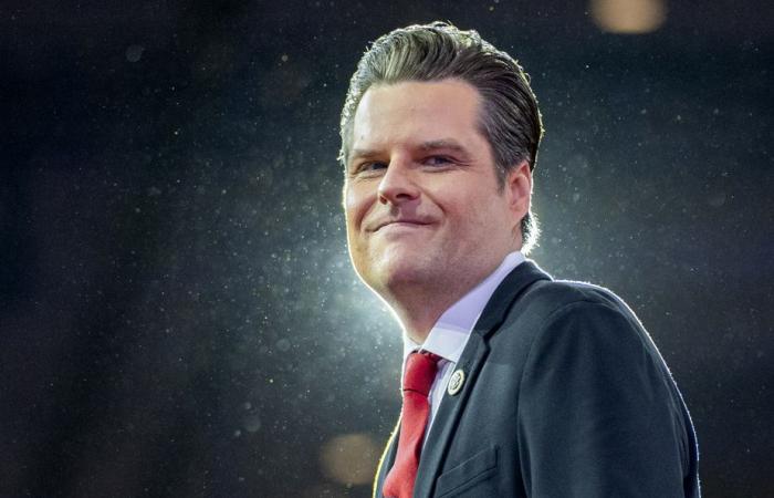 Donald Trump nomme Matt Gaetz procureur général