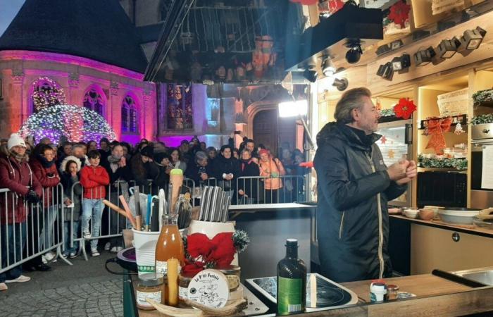 Le grand public du jour à La Ferté-Bernard pour l’émission Tous en Cuisine