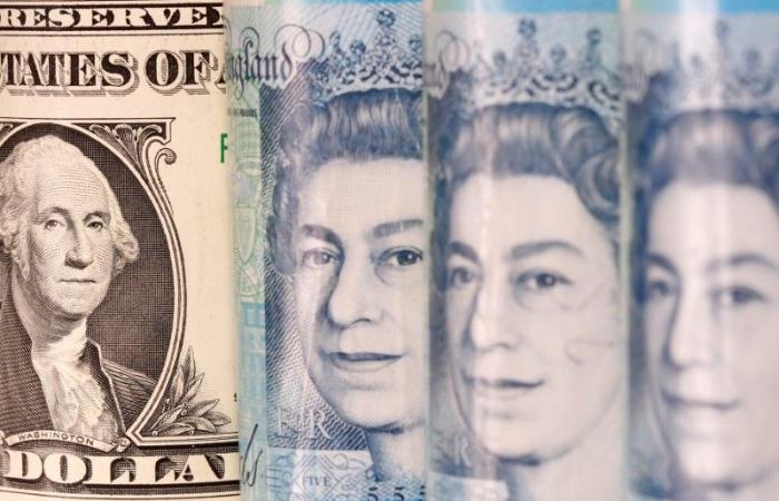 La livre sterling s’approche de son plus bas niveau depuis 3 mois face au dollar