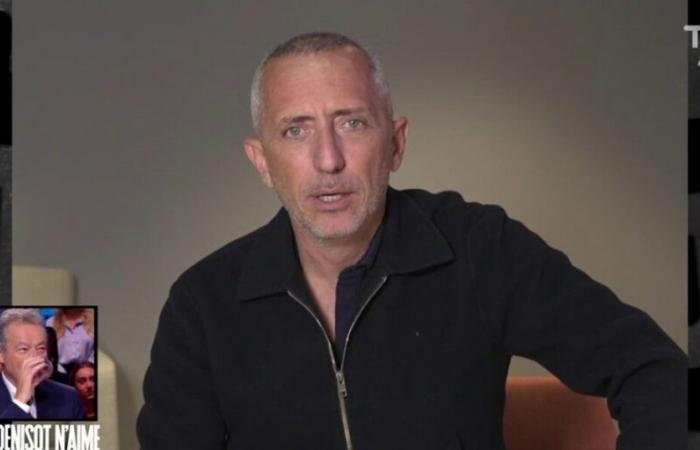 Gad Elmaleh pays a vibrant tribute to Michel Denisot